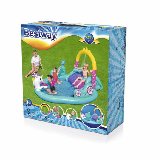 Bestway - Magical Unicorn Carriage Play Center
