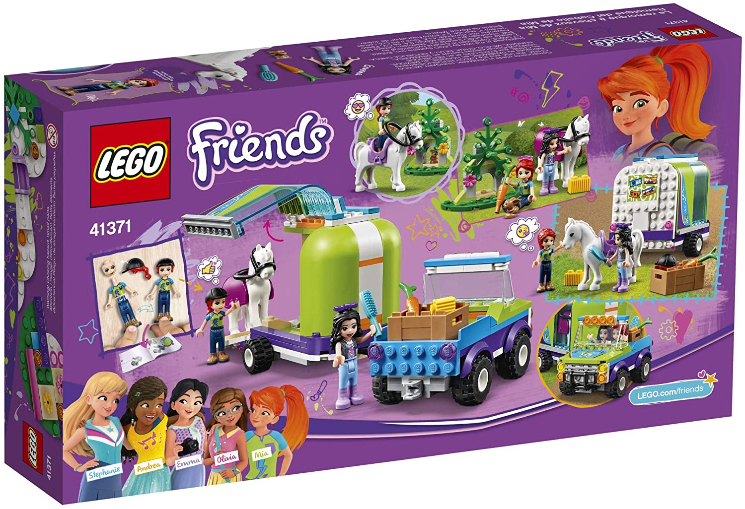 Lego Friends Mia s Horse Trailer The Entertainer Pakistan