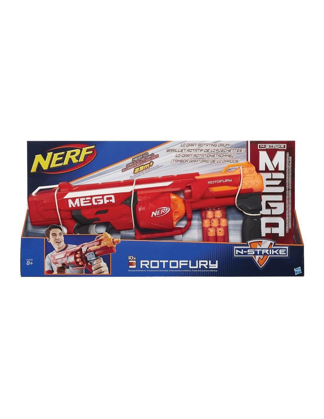 Nerf shop mega rotofury