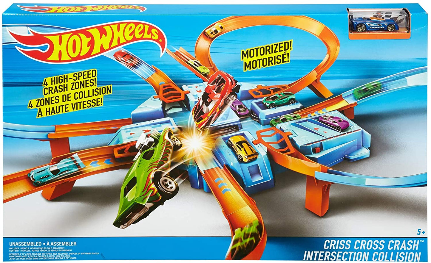 Hot Wheels - Criss Cross Crash Playset