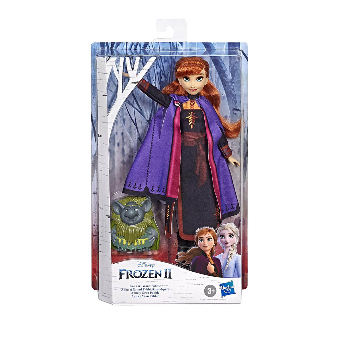 Disney Frozen - Anna & Grand Pabbie Doll (Styles Vary)