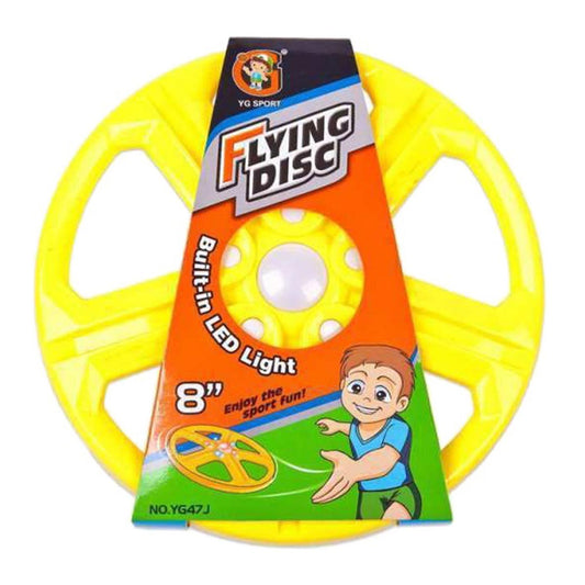 Flying Disc - Built-in LED Lights (Colors Vary)