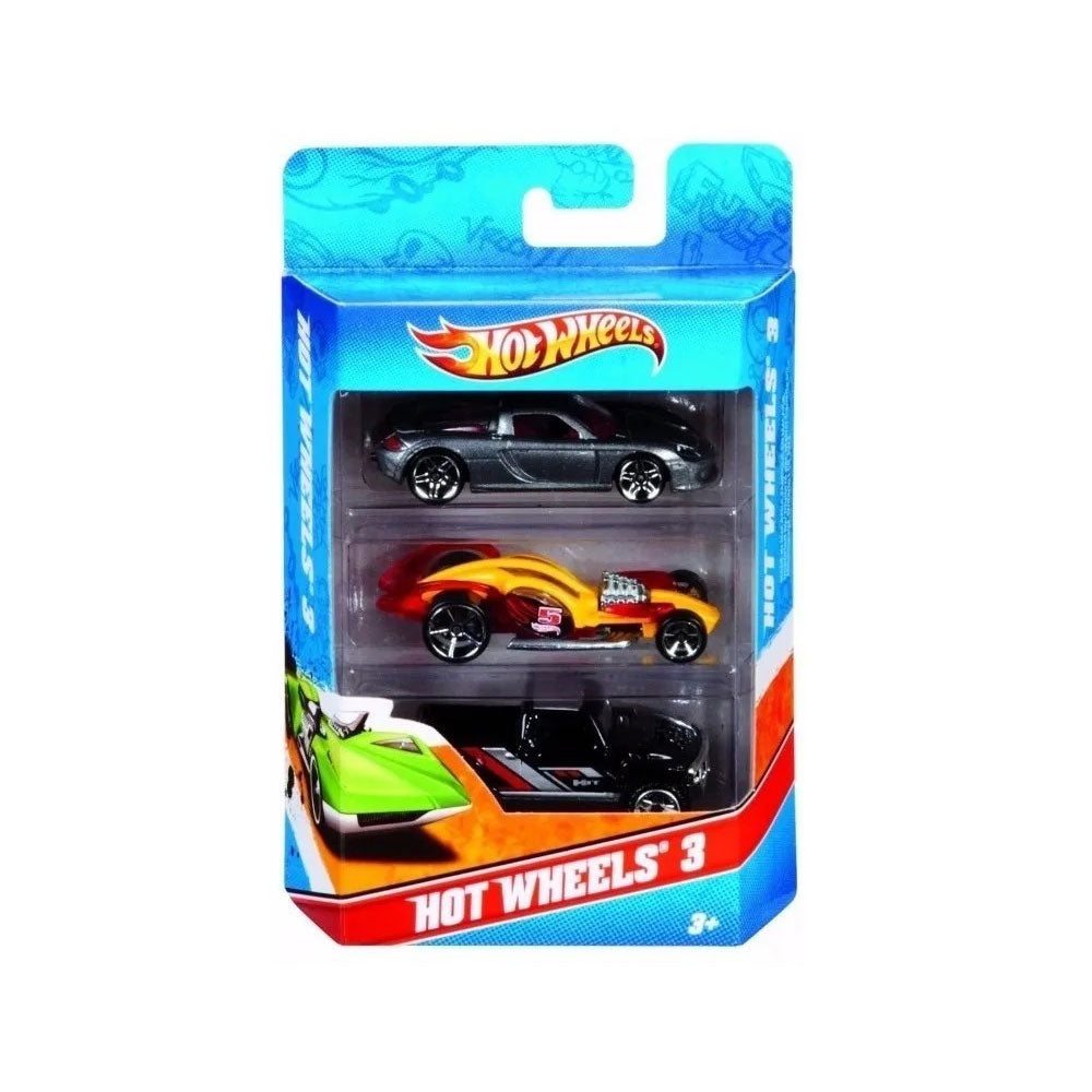 Hot Wheels - 3-Pack Vehicles (Styles Vary - Single Supplied)