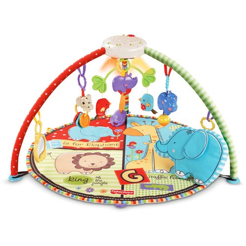 Fisher-Price - Luv U Zoo Deluxe Musical Mobile Gym