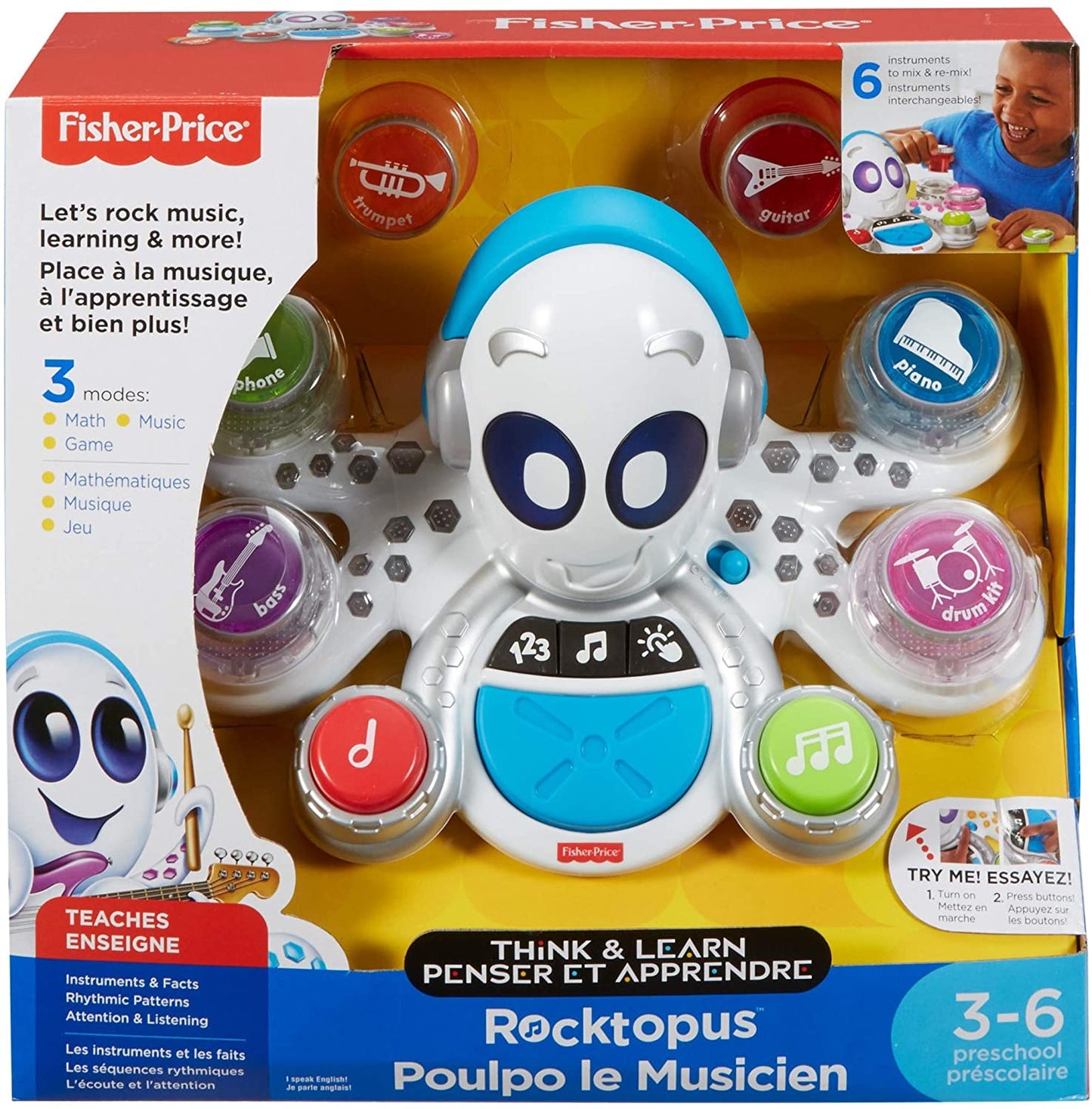 Fisher-Price - Think & Learn Rocktopus