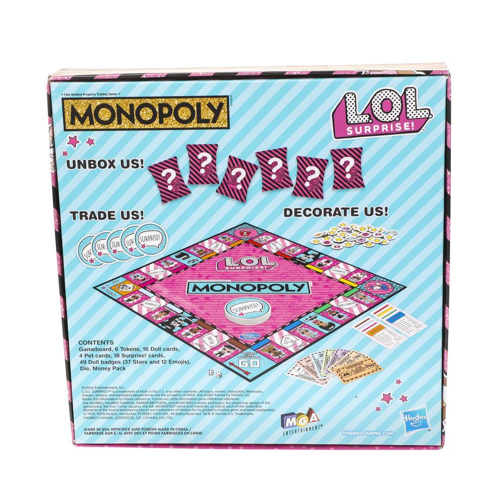 Monopoly - L.O.L. SURPRISE! Edition Board Game