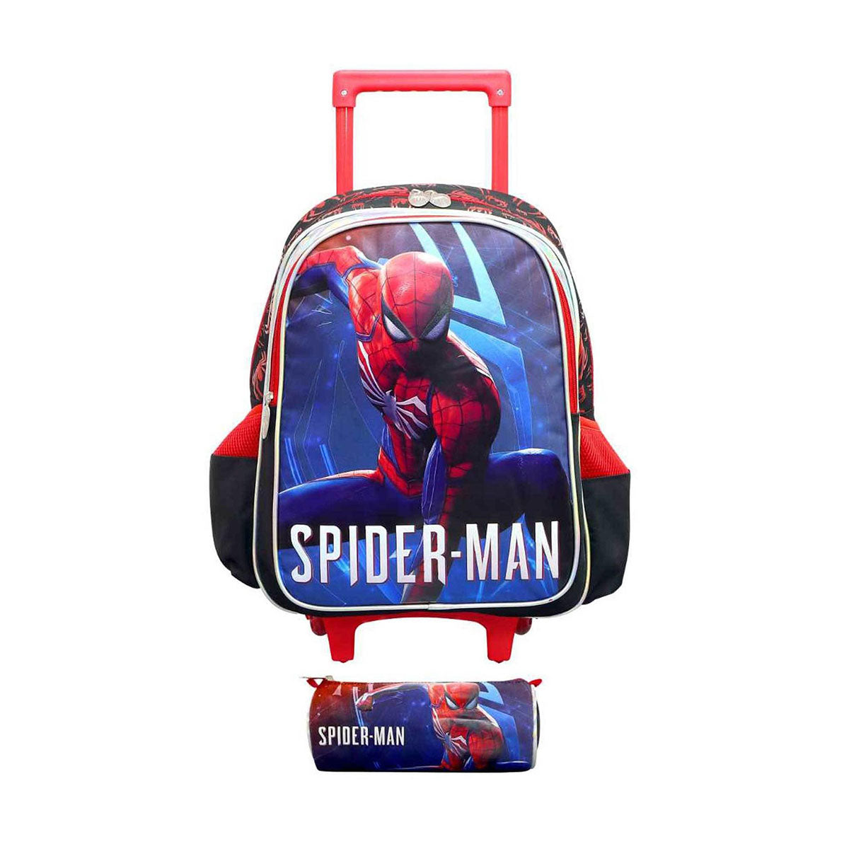 Spider Man - Games 18 Inches Trolley Bag 'N Pencil Case