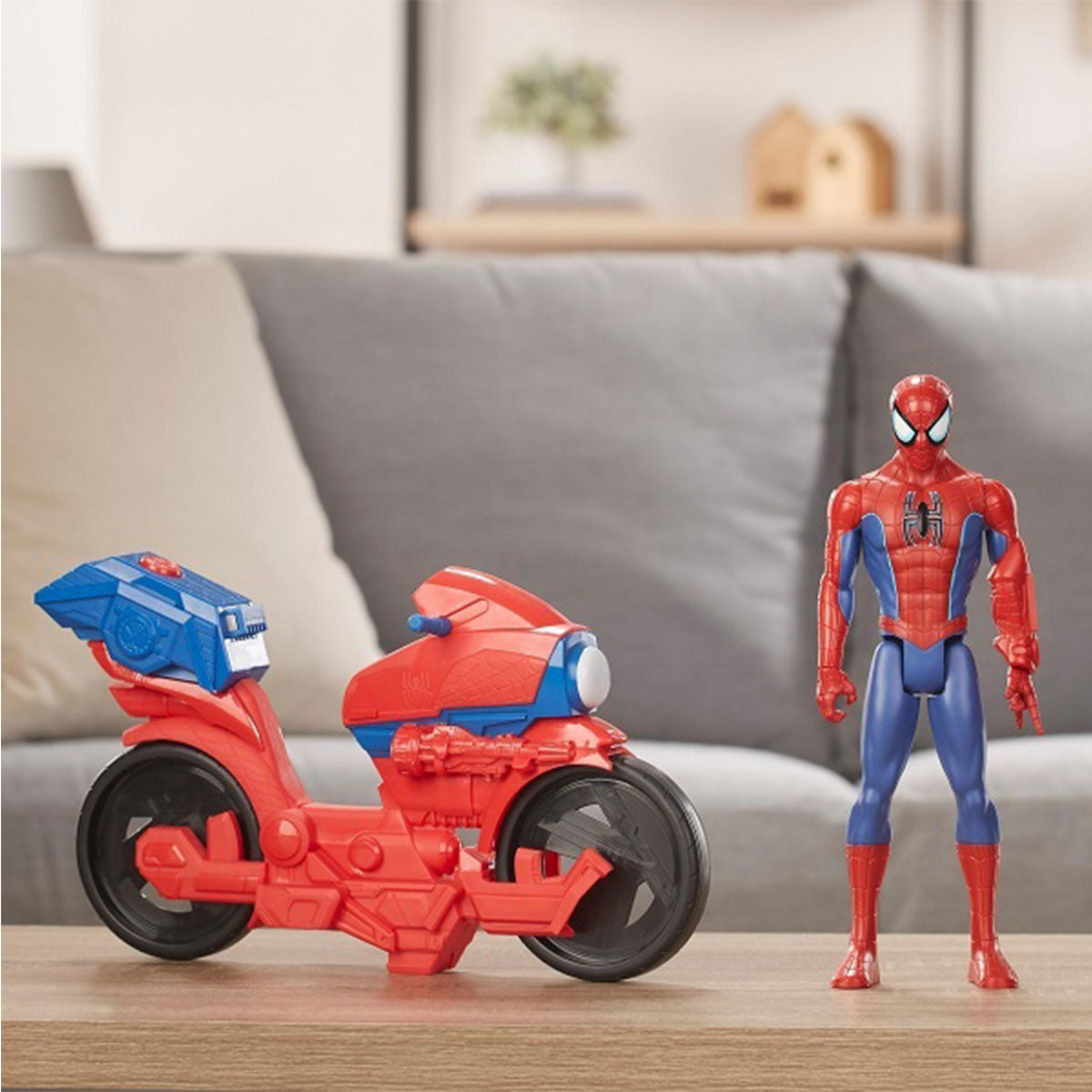 Marvel - Spider-Man Figure With Power FX Cycle