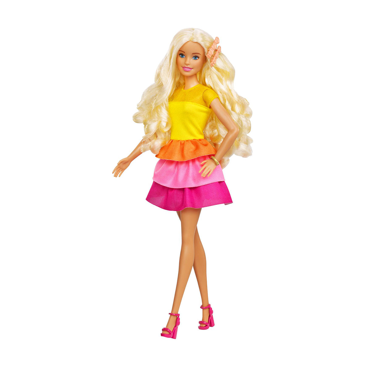 Barbie - Ultimate Curls Doll and Playset GBK24
