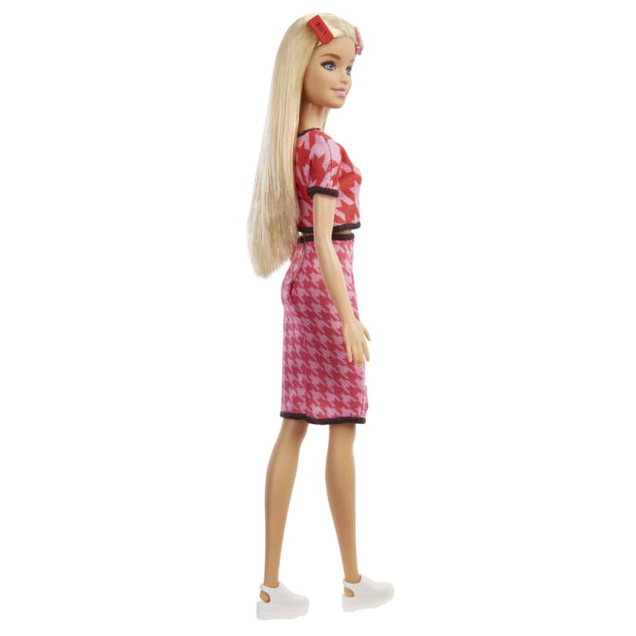 Barbie - Fashionistas Red Pattern Outfit Doll