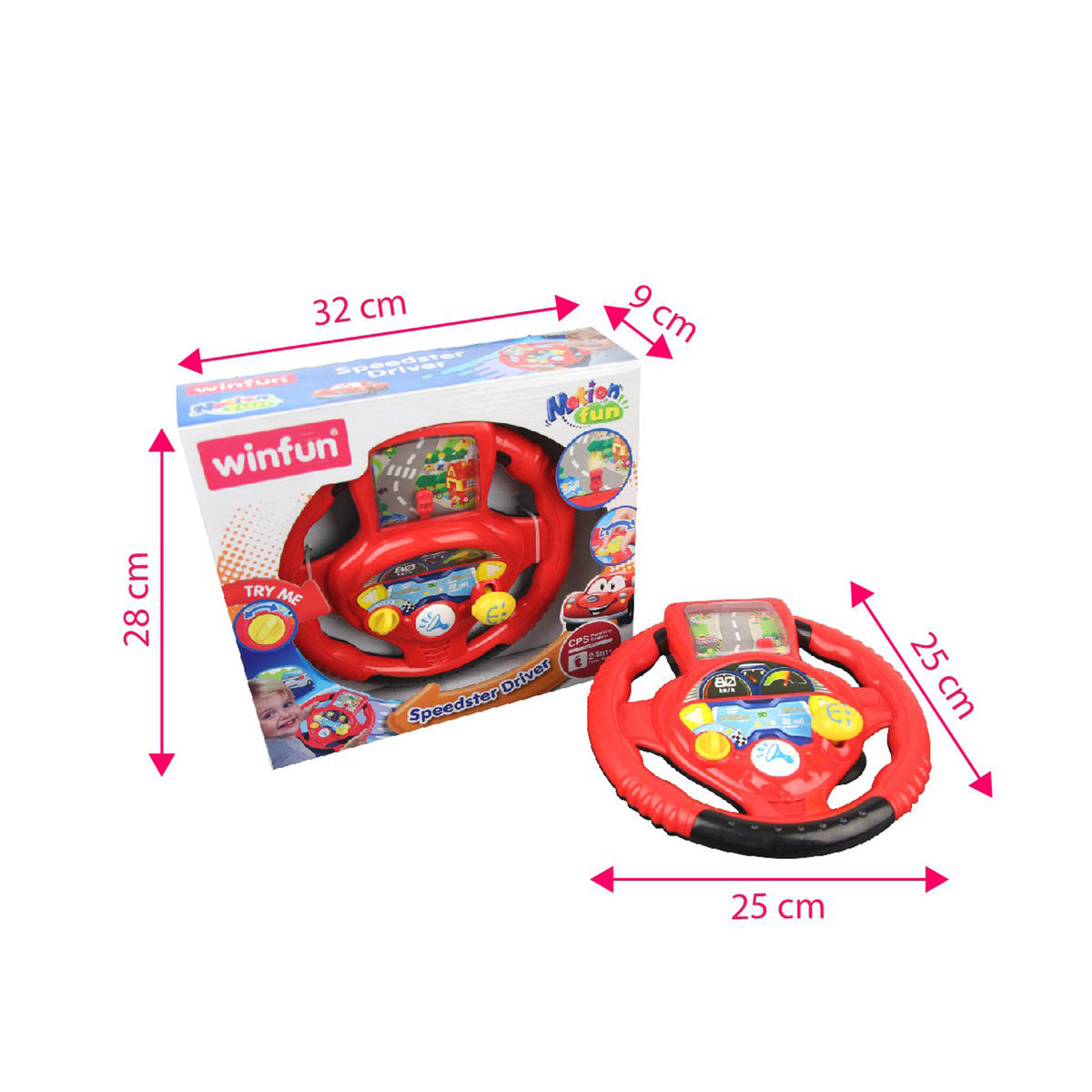 Winfun super sales speedster steering wheel