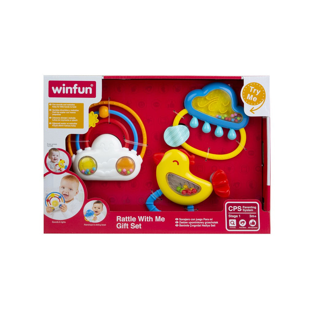Winfun - Rattle With Me Gift Set