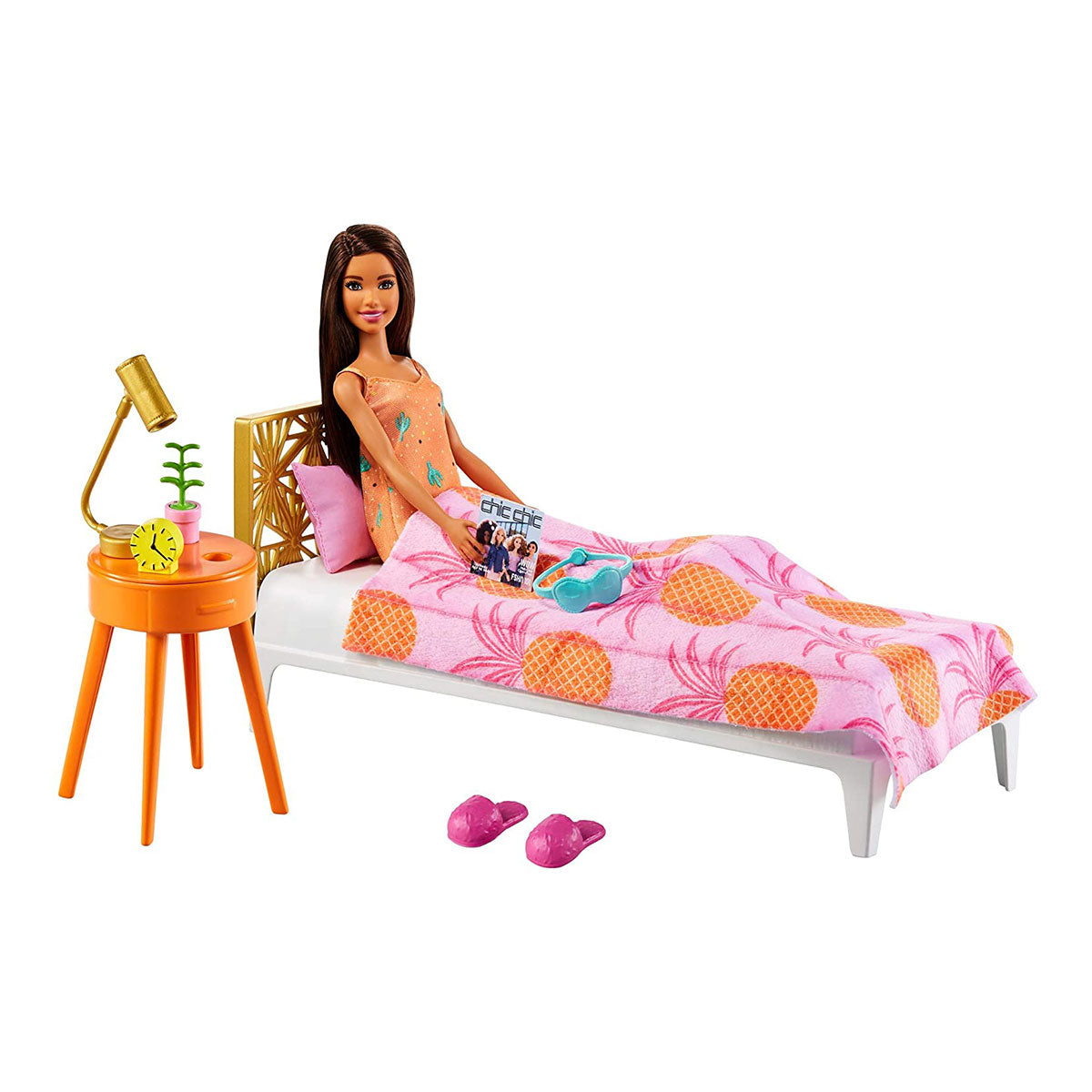 Barbie Doll and Bedroom Playset The Entertainer Pakistan
