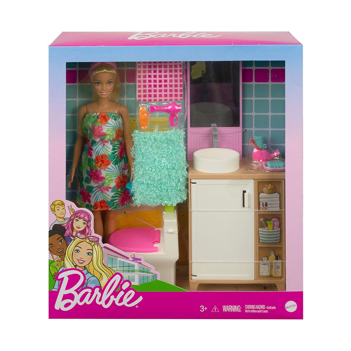 Barbie Doll and Bedroom Playset The Entertainer Pakistan