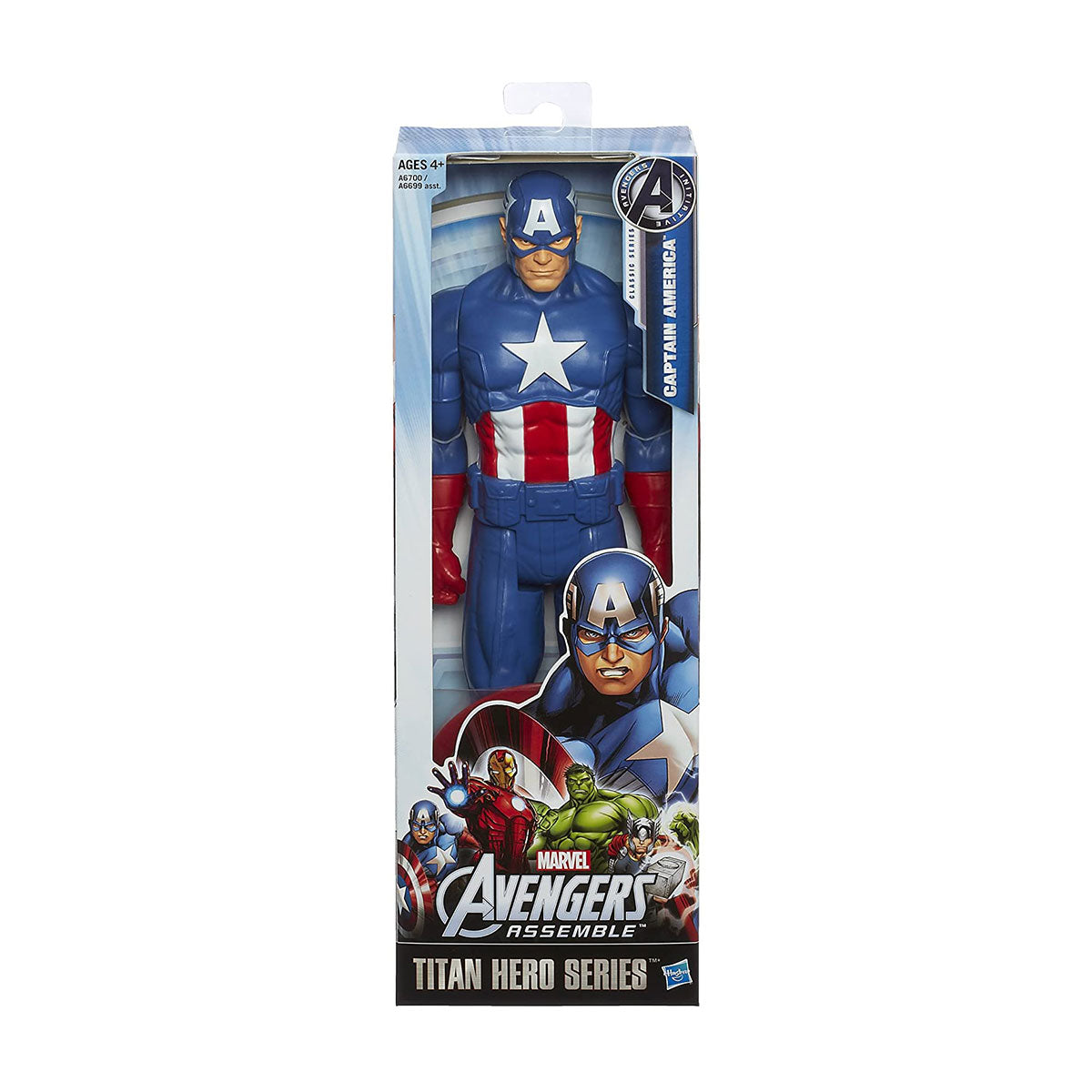 Marvel - Avengers Titan Hero Captain America 12 Inches Action Figure