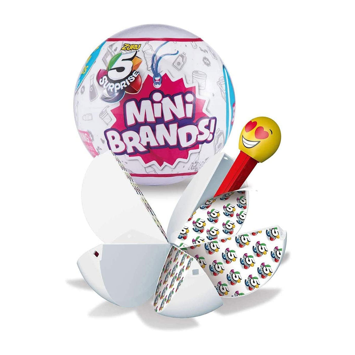 5 Surprise Mini Brands Collectible Capsule Ball by ZURU The