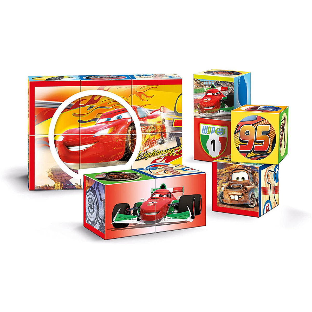 Clementoni - Cars The Movie Cube Puzzle 12 PC