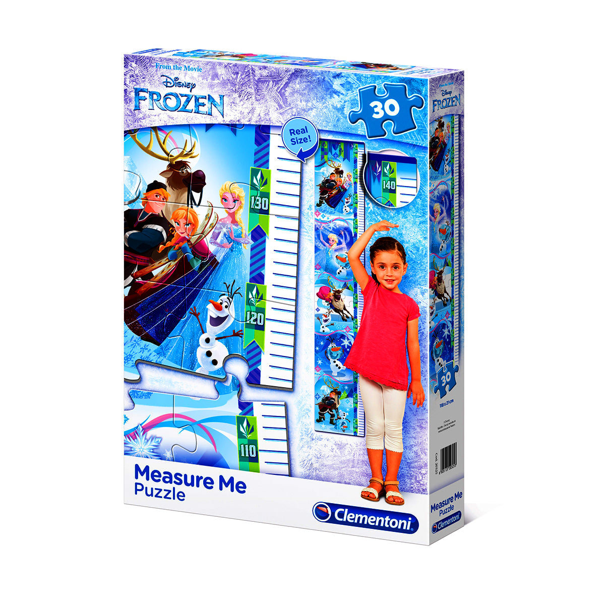 Clementoni - Disney Frozen - 30 pcs - Measure Me Puzzle