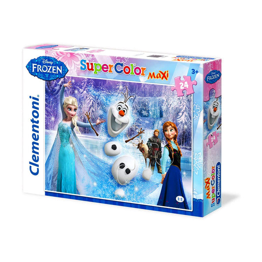 Clementoni - Disney Frozen 24 Maxi Pcs Puzzle