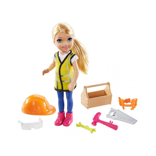 Barbie - Chelsea Construction Career GTN87 (Styles Vary - One Supplied)