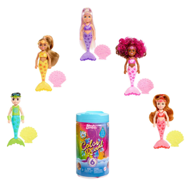 Barbie - Chelsea Color Reveal Doll HCC75