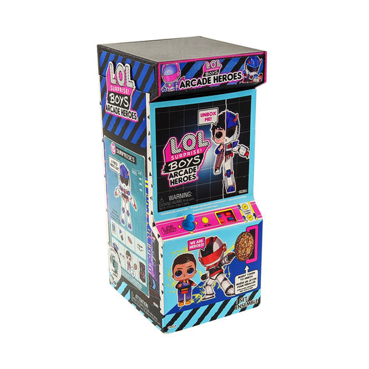 L.O.L. Surprise! Boys Arcade Heroes ? Action Figure Doll with 15 Surprises