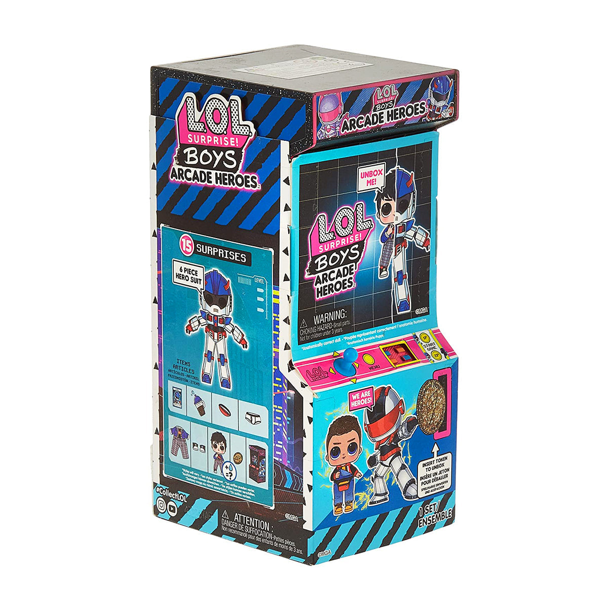 L.O.L. Surprise Boys Arcade Heroes Action Figure Doll