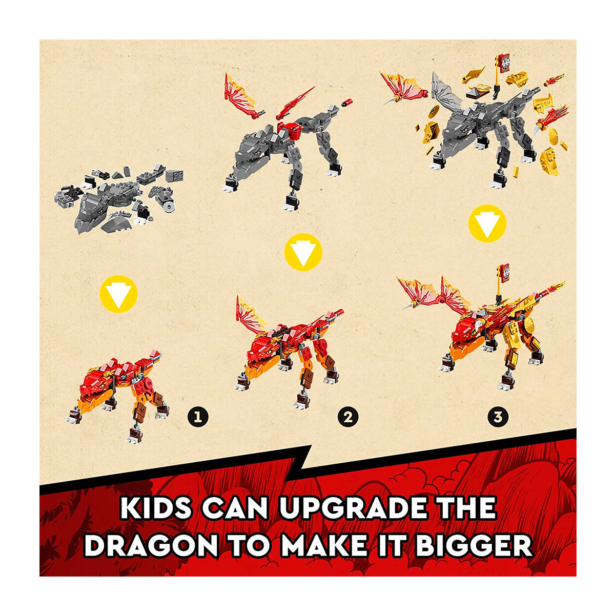 LEGO NINJAGO - Kai's Fire Dragon EVO 71762