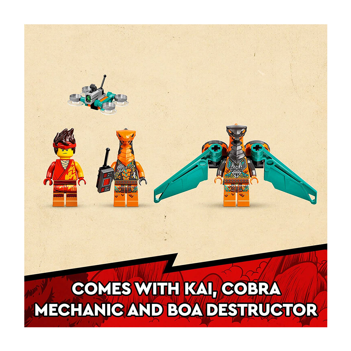 panel zone Foresee LEGO NINJAGO - Kai's Fire Dragon EVO 71762 – The Toy Shop Pakistan