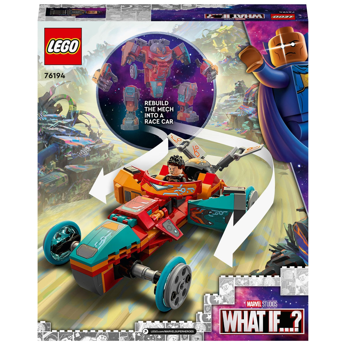 LEGO Marvel What If? Tony Stark's Sakaarian Iron Man - 76194