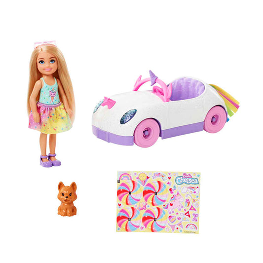 Barbie - Chelsea Doll with Car GXT41