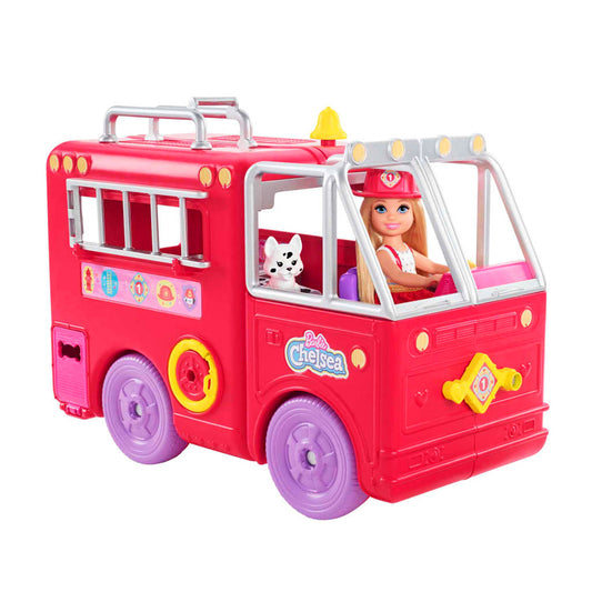 Barbie - Chelsea Fire Truck Playset HCK73
