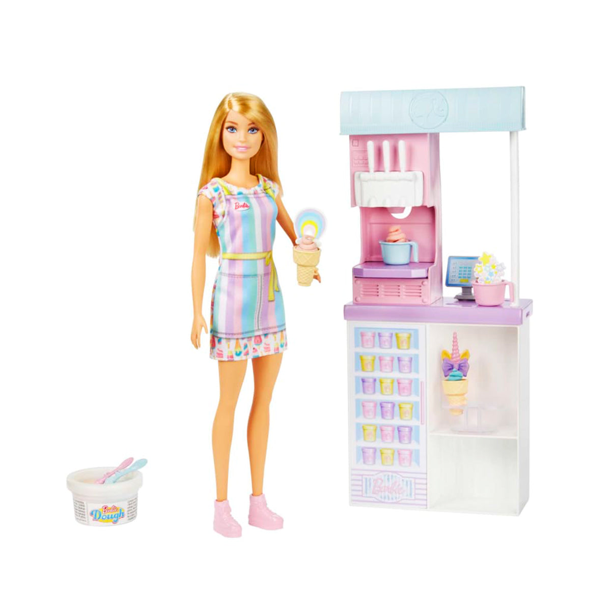 Barbie - Ice Cream Shop Playset HCN46
