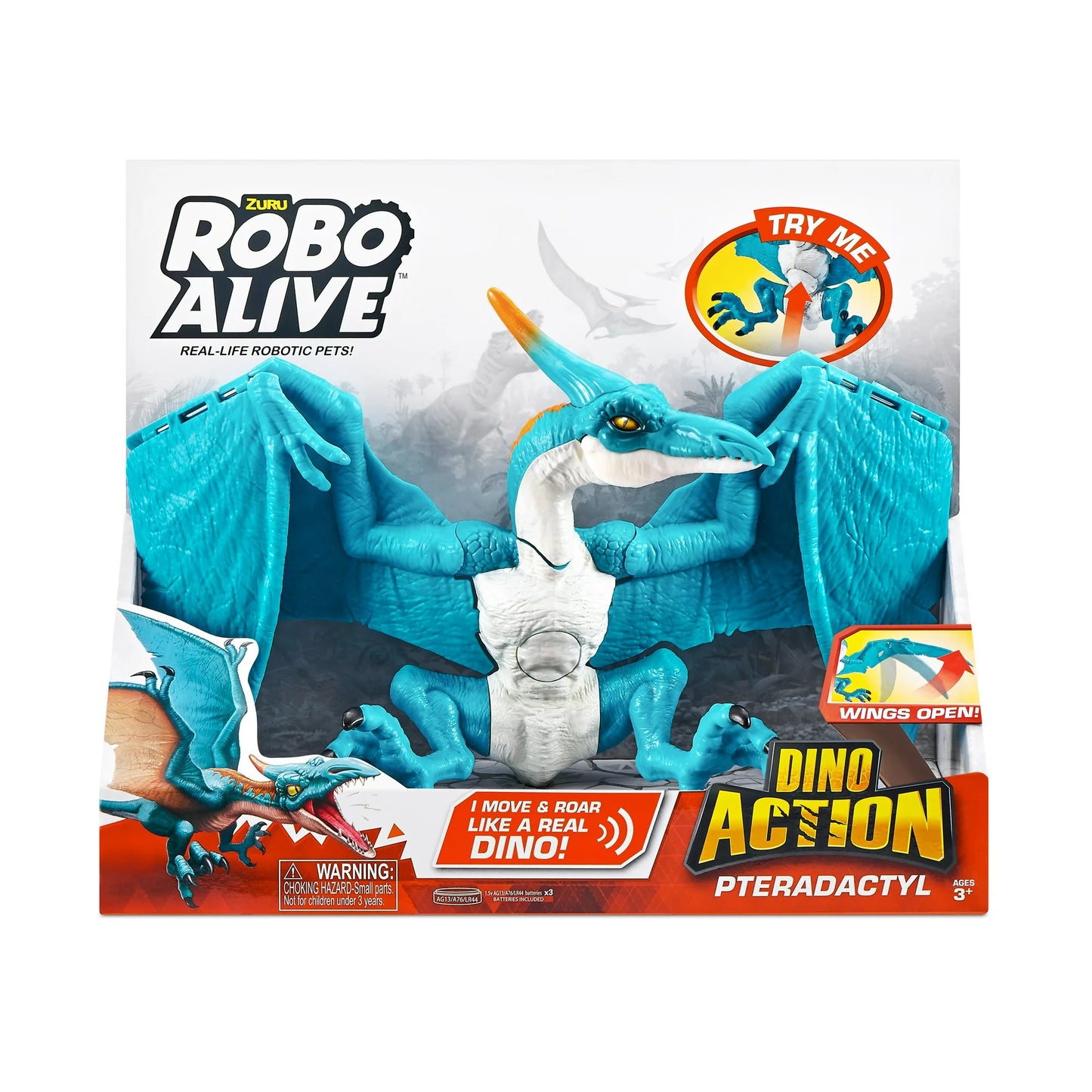Robo Alive Dino Action Pterodactyl toy by ZURU 7173