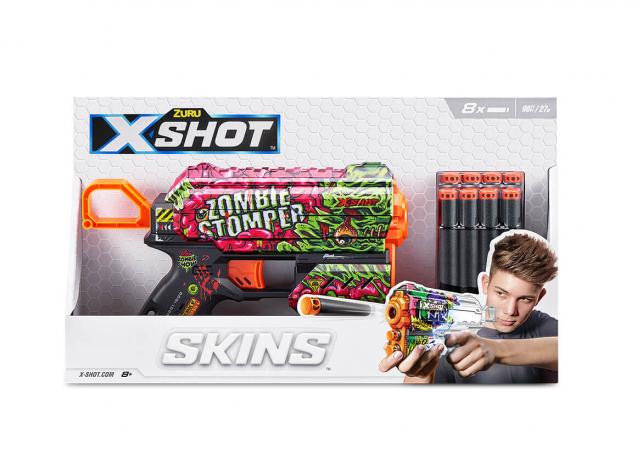 X-Shot - Skins Flux Blasters (Colors Vary)