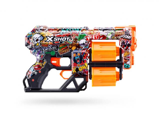 X-Shot Skins Dread Blasters (Colors Vary)