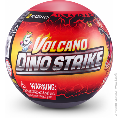 5 Surprise - Dino Strike Volcano Series 4 by ZURU 77200