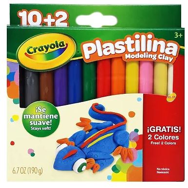 Crayola - Plastilina Clay 12PC