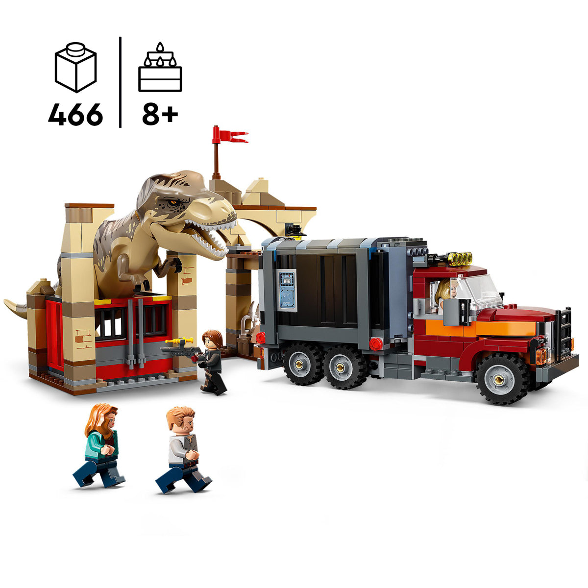 LEGO Jurassic World - T.Rex & Atrociraptor Dinosaur Breakout 76948