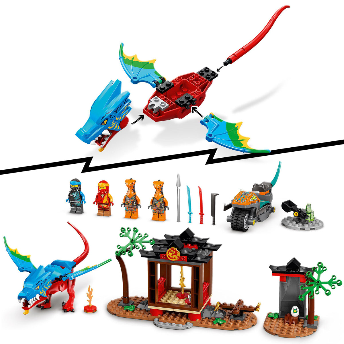 LEGO Ninjago - Ninja Dragon Temple 71759