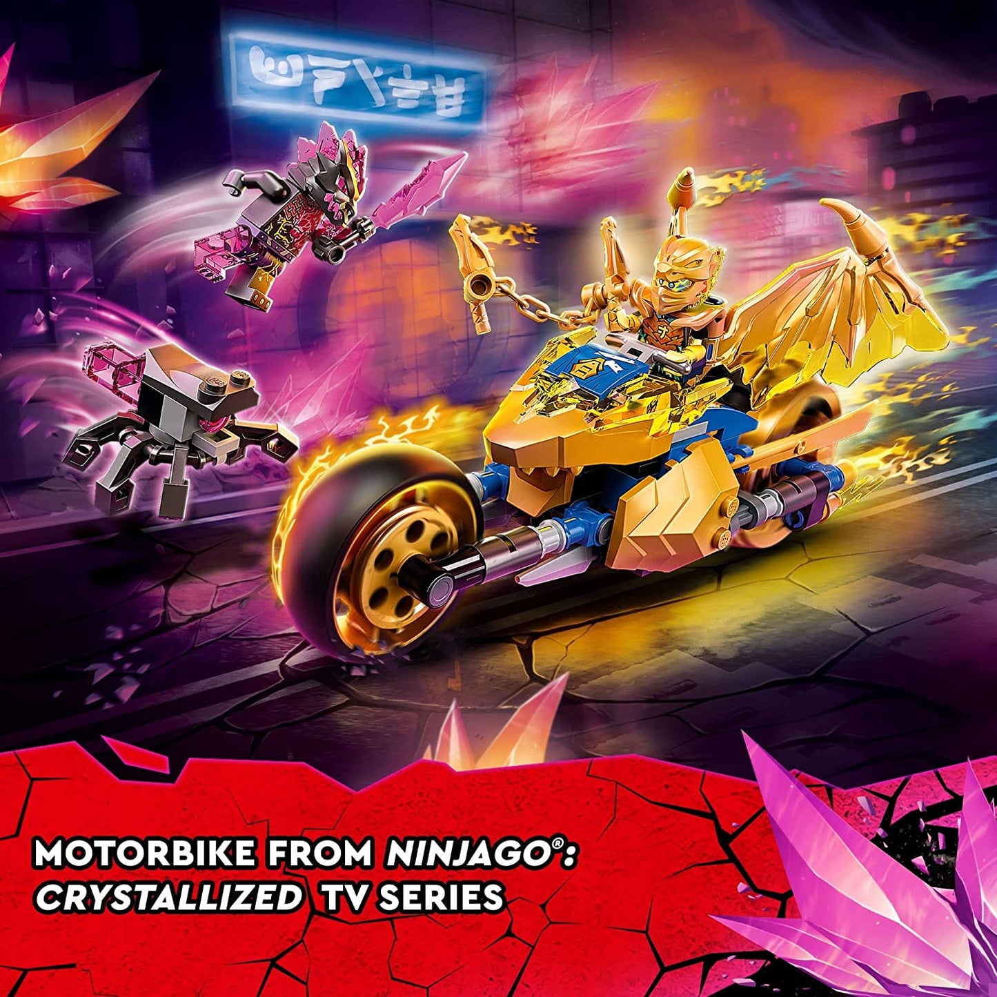 LEGO Ninjago - Jay's Golden Dragon Motorbike 71768