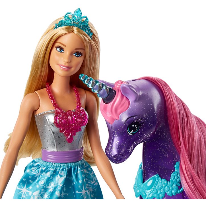 Barbie - Dreamtopia Doll and Unicorn