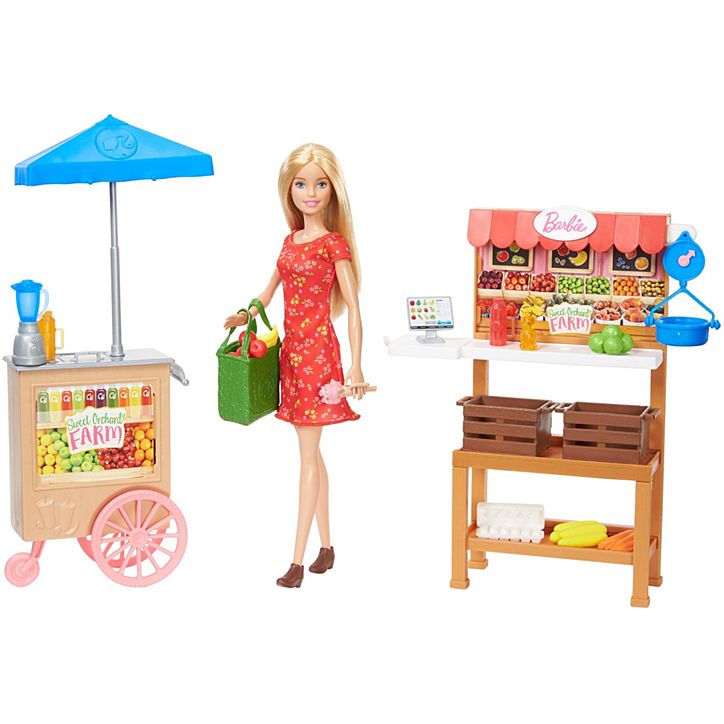 Barbie - Sweet Orchard Farm Market Playset