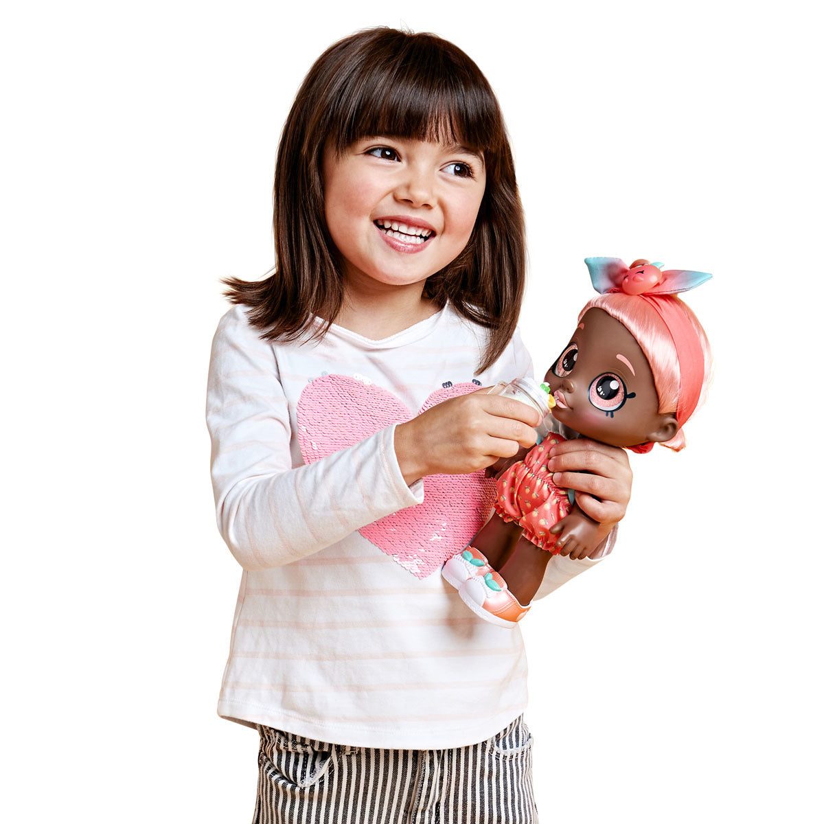 Kindi Kids Summer Peaches 10 inch Toddler Doll