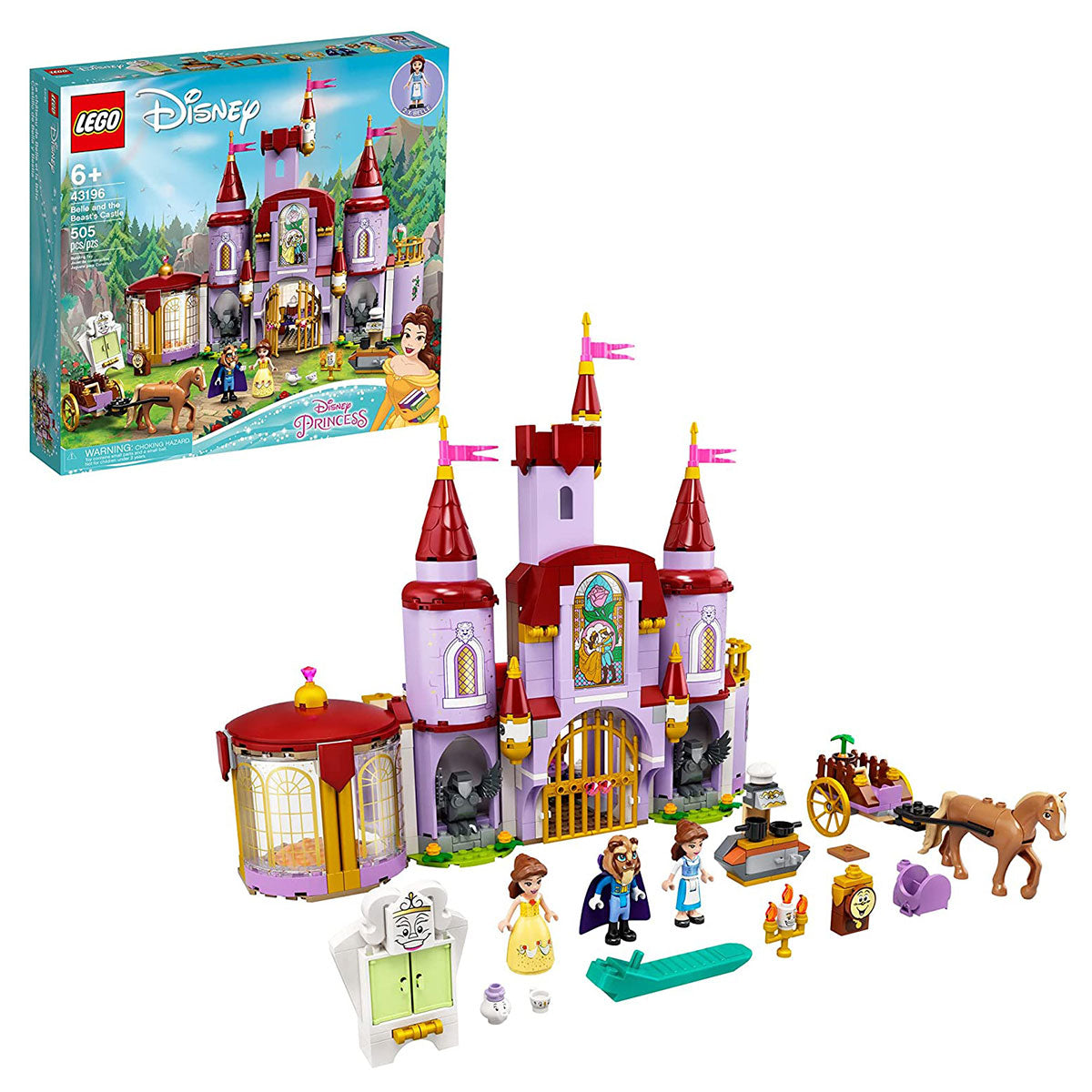 LEGO Disney Belle and The Beast Castle 43196 The Entertainer Pakistan