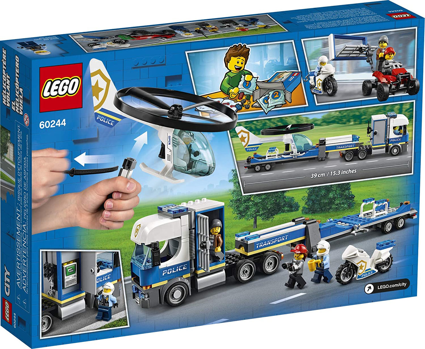 LEGO City - Police Helicopter Chase 60244
