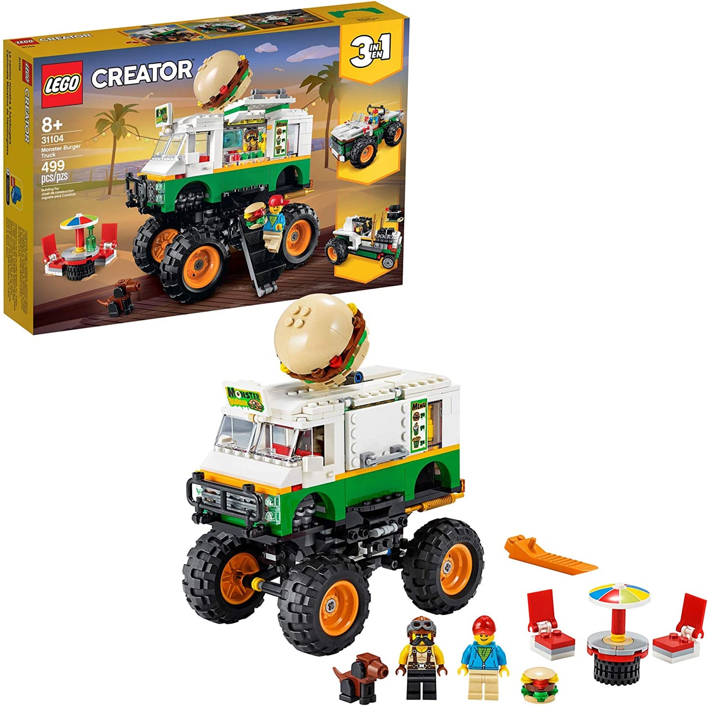 LEGO Creator - 3in1 Monster Burger Truck 31104